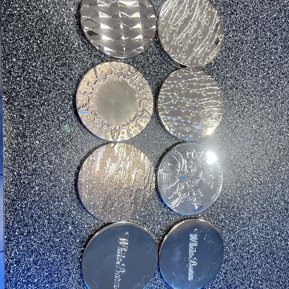 Bath and Body Works Candle Lids from 3 Wick Candle Jars